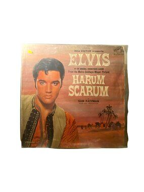 Elvis Presley Harum Scarum RCA Victor Original Soundtrack Vinyl Album MGM Movie